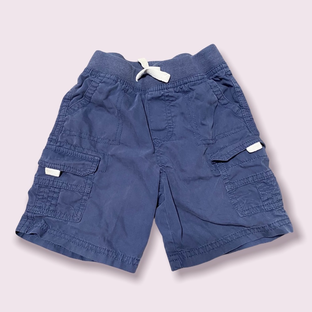 Cherokee Blue Cargo Shorts 2T